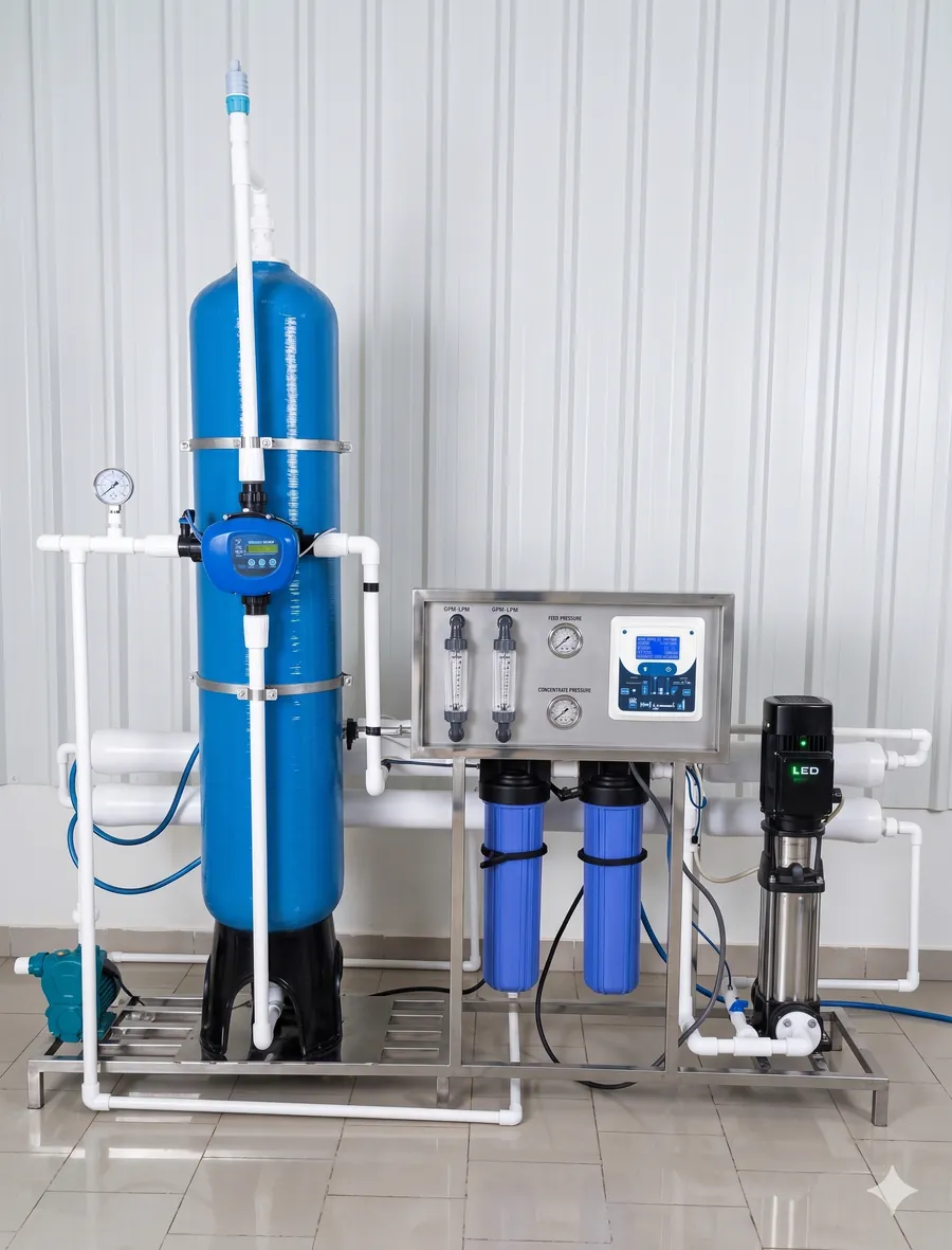 Reverse osmosis plant