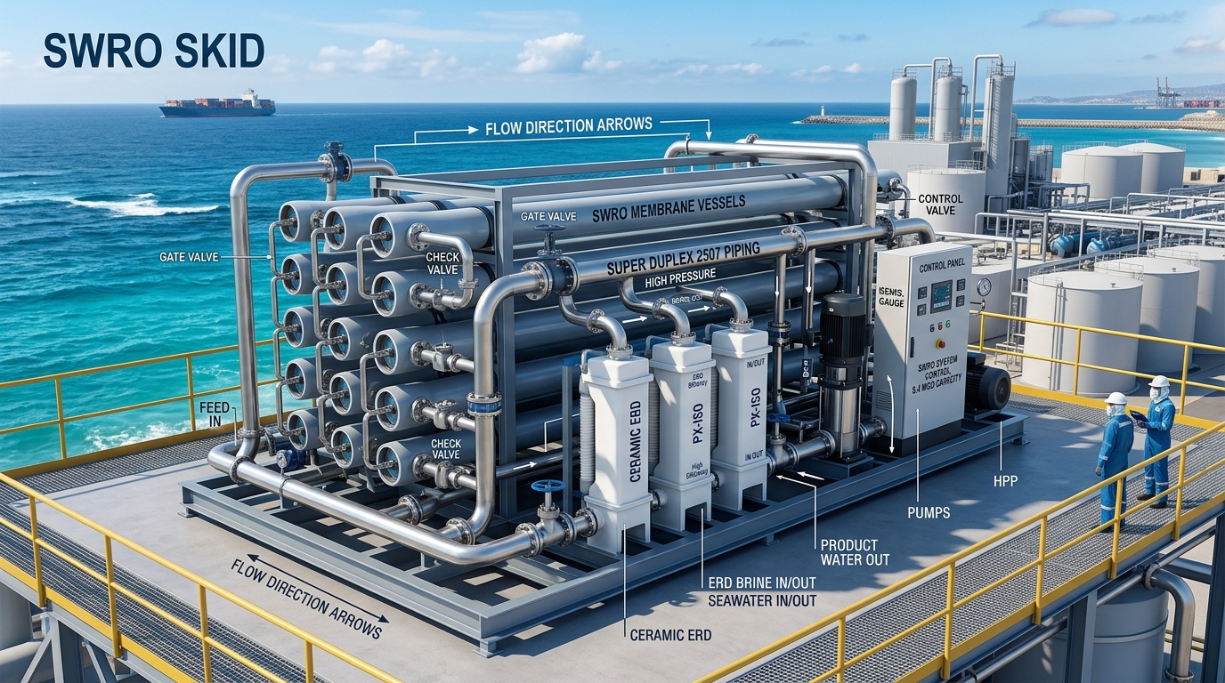 Seawater Desalination Plant SWRO Technology