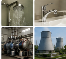 Water fixtures and industrial use