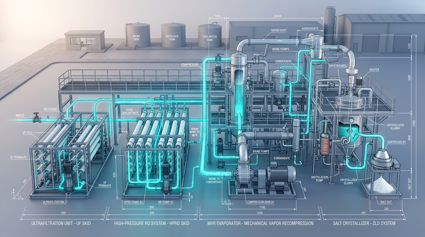 Zero Liquid Discharge Plant Infrastructure